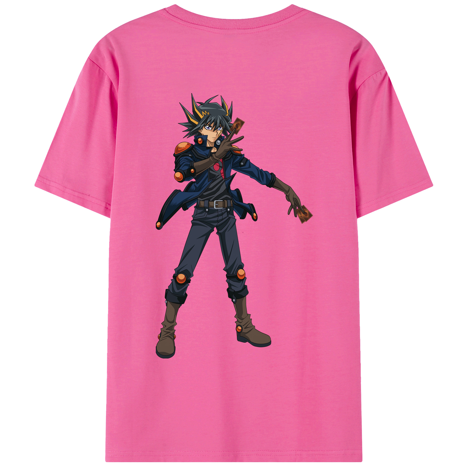 （画像用） 遊☆戯☆王 Yu-Gi-Oh! レディース半袖Tシャツ(バックプリント)